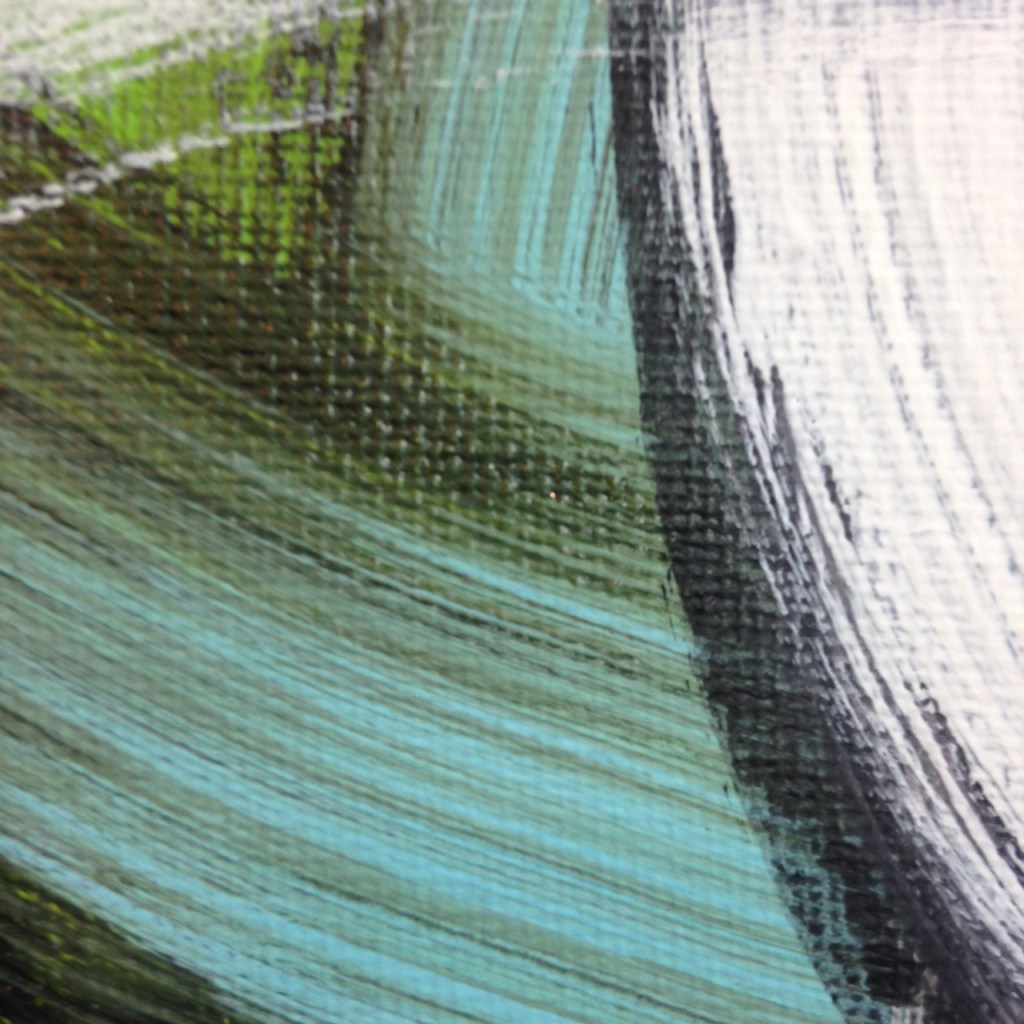 Close-Up 3 #257- Tribute to Hertha Hanson Linda Cleary 2014 Acrylic on Canvas