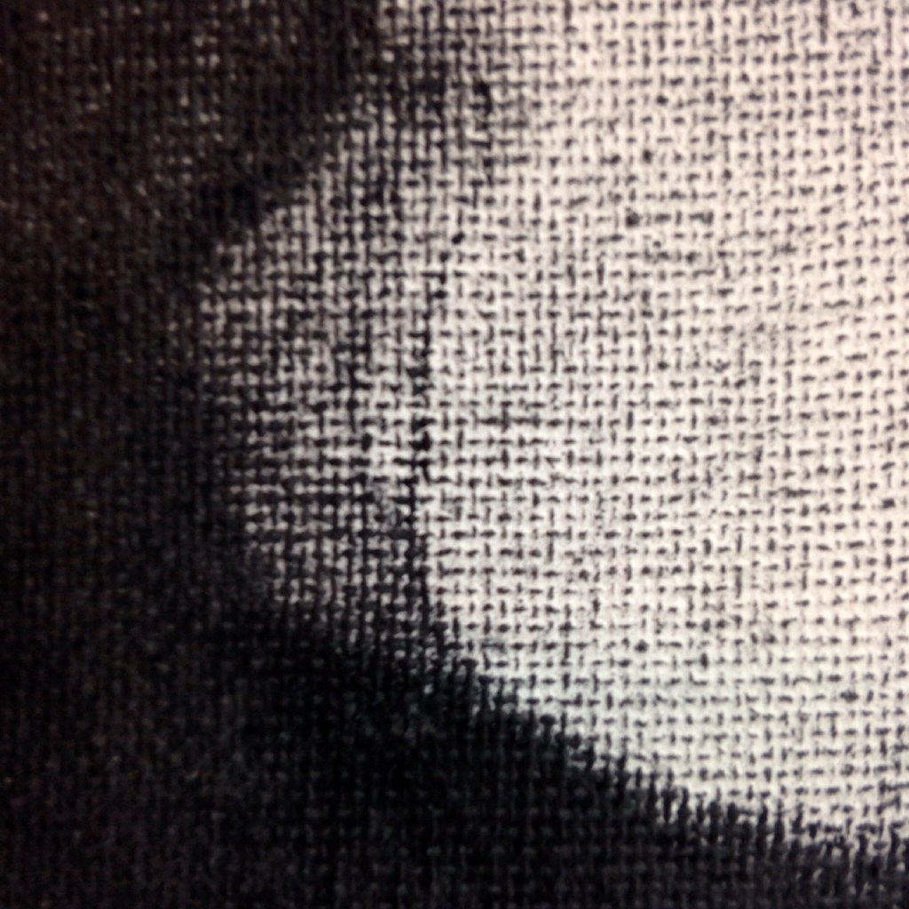 Close-Up 3 The Way Out- Tribute to Douglas A. Kinsey Linda Cleary 2014 Charcoal on Canvas