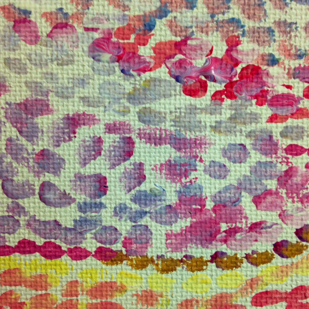 Close-Up 3 Phare Par La Mer- Tribute to Paul Signac Linda Cleary 2014 Acrylic on Canvas