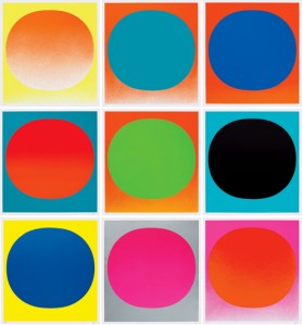 WVG 126 (Mappe Rupprecht Geiger – Colour in the round) (1969), portfolio of 9 silkscreens