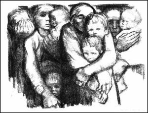 Widows and Orphans- Kathe Kollwitz
