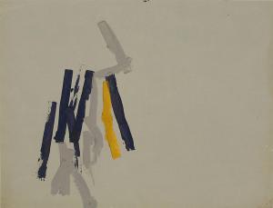 Streifenbild (Striped Picture)- Charlotte Posenenske