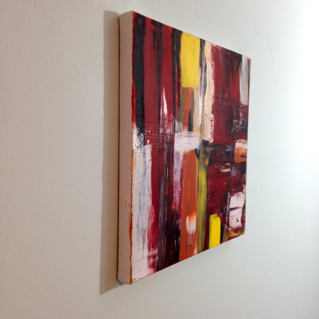 Side-View One Way- Tribute to Fritz Bultman Linda Cleary 2014 Acrylic on Canvas