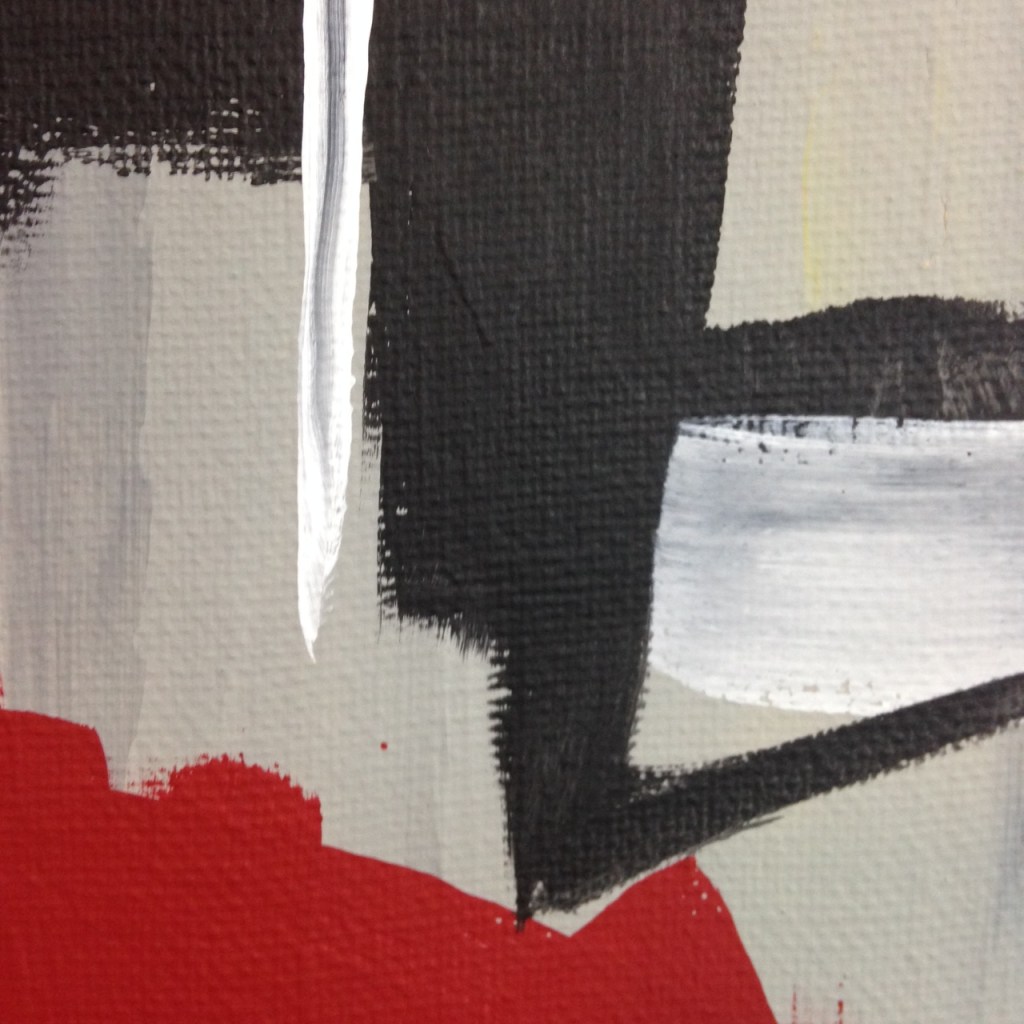 Close-Up 2 Yellow, Red, Blue- Tribute to Esteban Vicente Linda Cleary 2014 Acrylic on Canvas