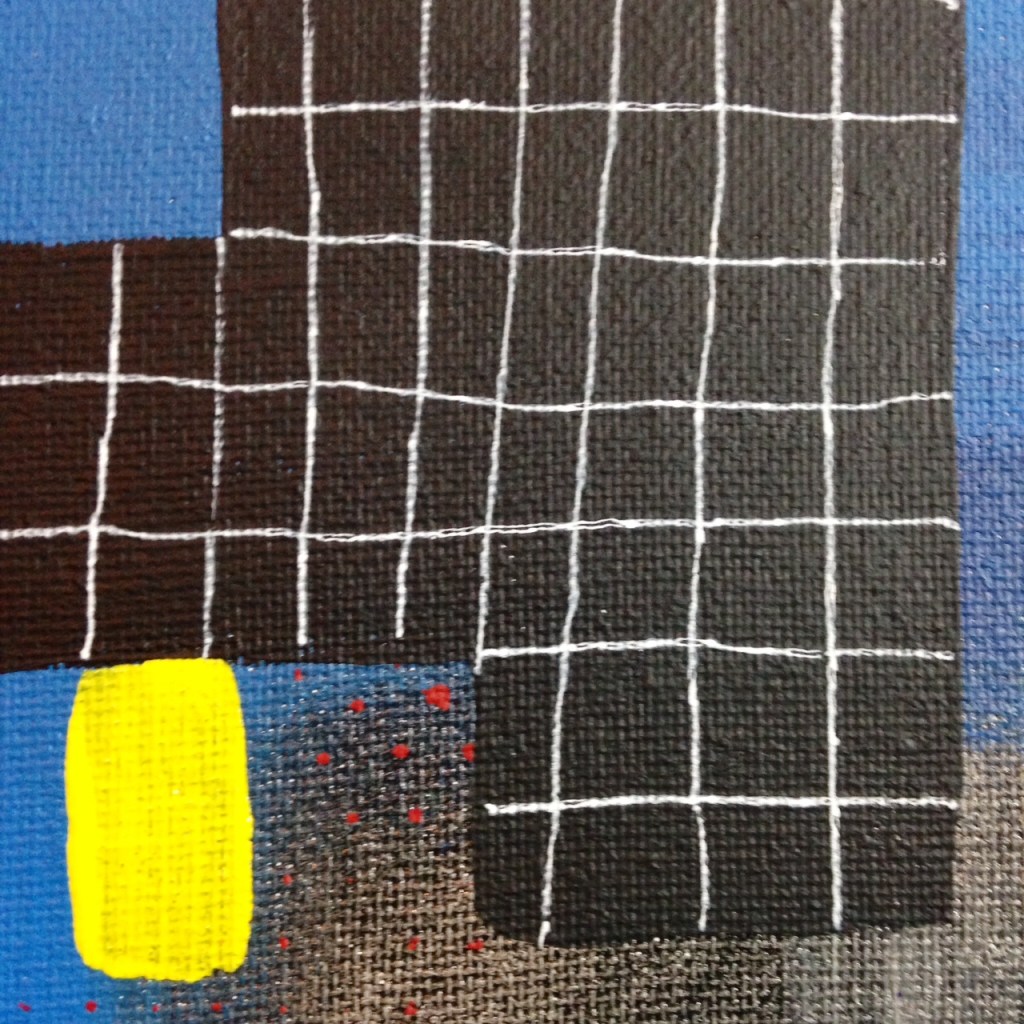 Close-Up 1 Sonata- Tribute to Robert Natkin Linda Cleary 2014 Acrylic on Canvas