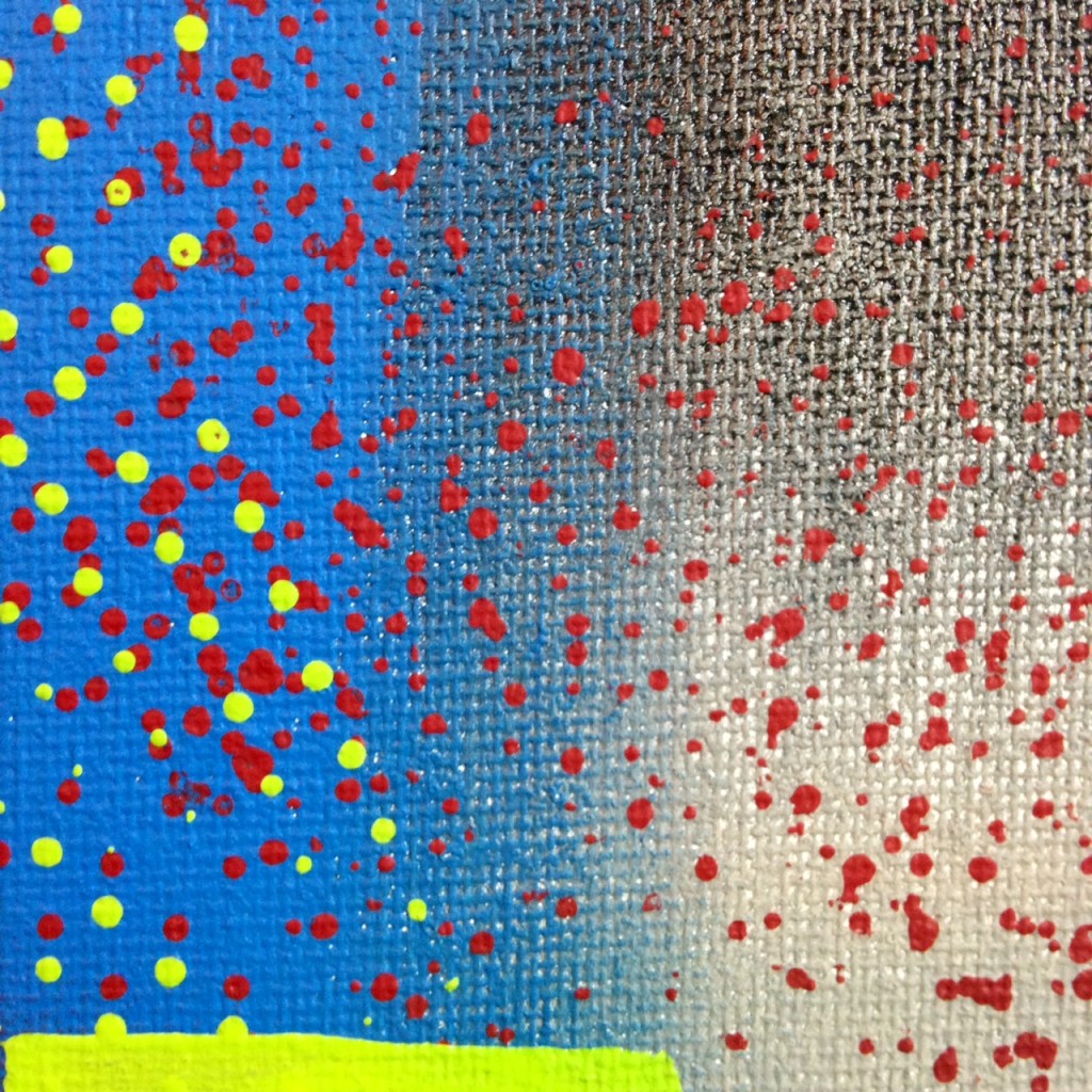 Close-Up 2 Sonata- Tribute to Robert Natkin Linda Cleary 2014 Acrylic on Canvas