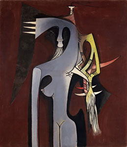 Wifredo Lam, Zambezia, Zambezia, oil on canvas, 1950