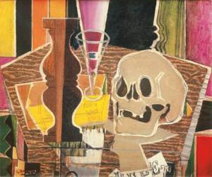 Baluster and Skull- Georges Braque