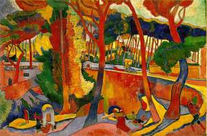 Andre Derain - The Turning Road, L'Estaque - 1906