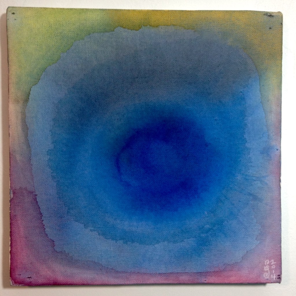 Stained- Tribute to Vivian Springford Linda Cleary 2014 Acrylic on Canvas