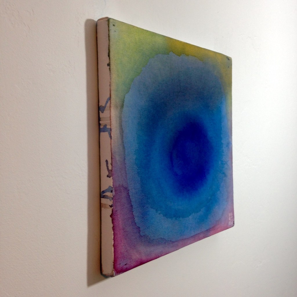 Side-VIew Stained- Tribute to Vivian Springford Linda Cleary 2014 Acrylic on Canvas