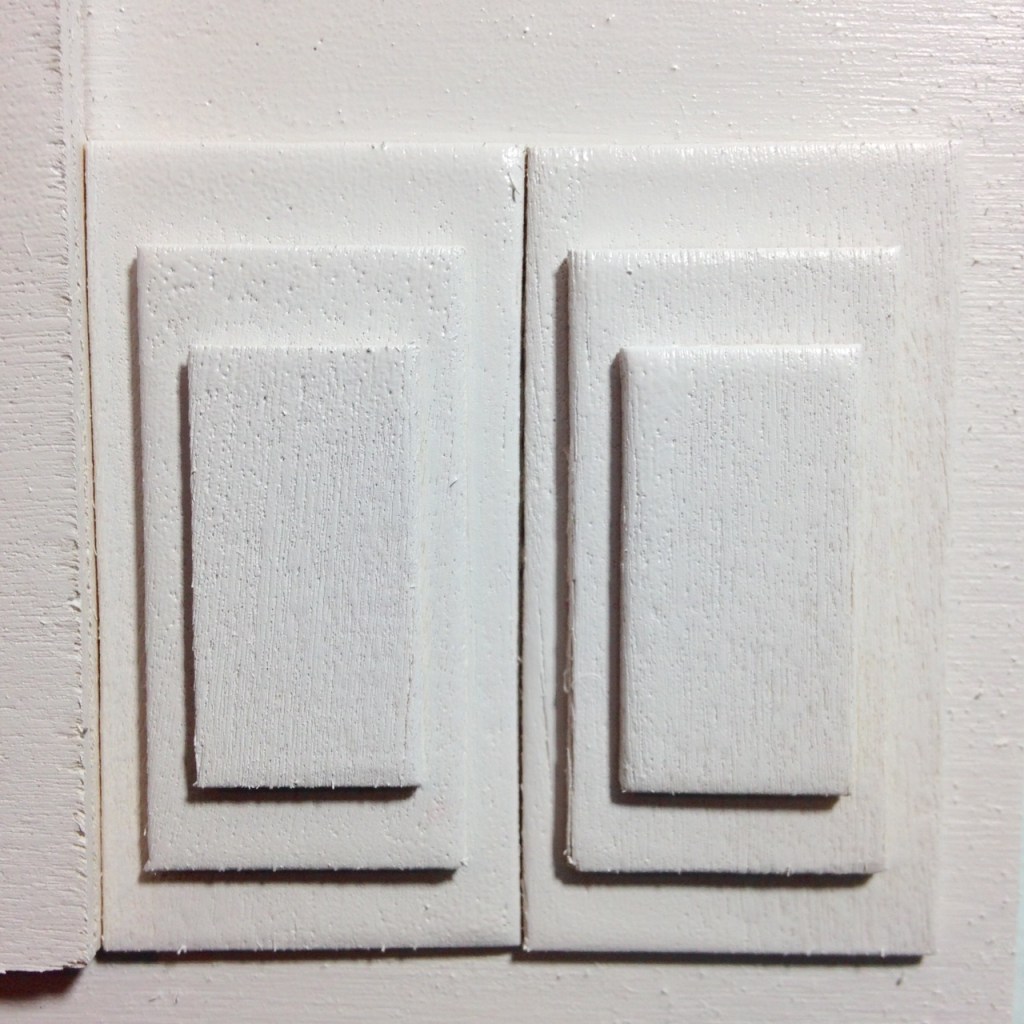 Close-Up 2 Rechthoeken En Vierkanten- Tribute to Ad Dekkers Linda Cleary 2014 Mixed-Media on Wood Panel