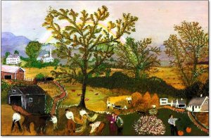 Moving Day on the Farm- Grandma Moses