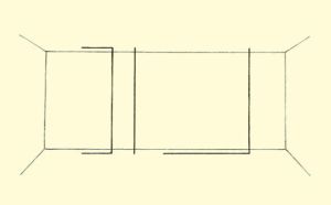 Fred Sandback Untitled, 1984