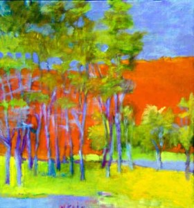 Yellow Symphony- Wolf Kahn