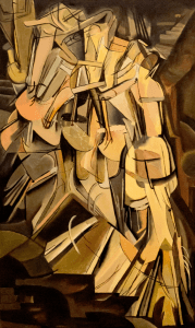 Nude Descending a Staircase- Marcel Duchamp