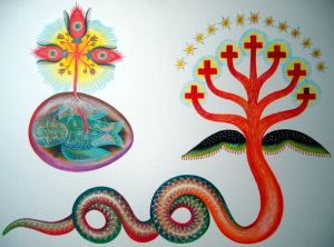 DANIEL HIGGS "Cryptozoomorphic Hierograms" Exhibition 