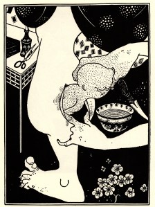 Birth from the Calf of the Leg- Aubrey Beardsley
