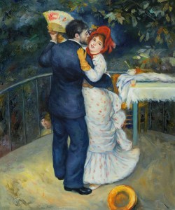 Dance in the Country (Aline Charigot and Paul Lhote), 1883- Pierre-Auguste Renoir