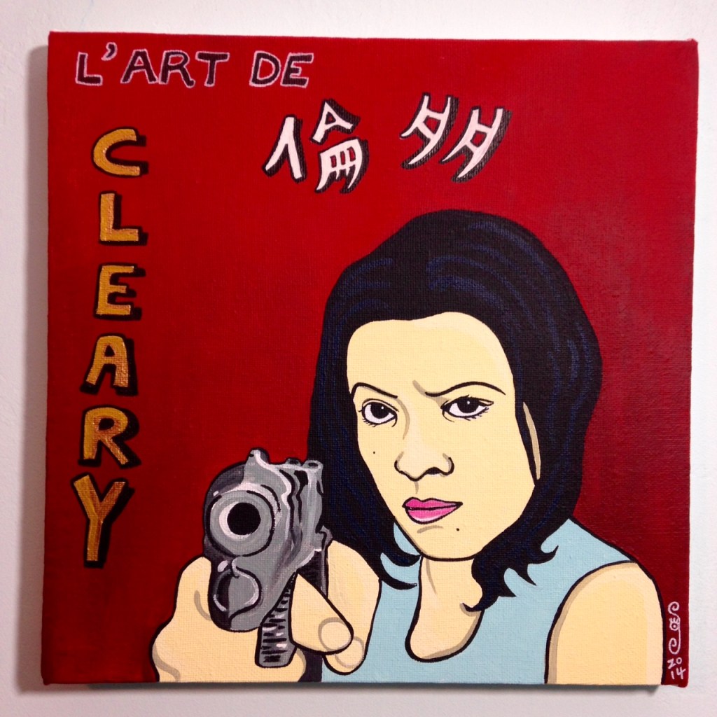 L' Art De Linda Cleary- Tribute to R. Black Linda Cleary 2014 Acrylic on Canvas