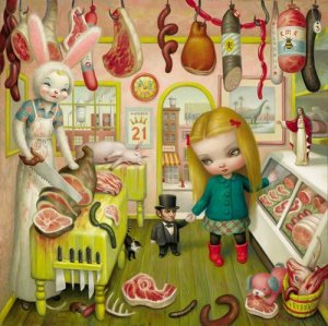 The Butcher Bunny- Mark Ryden
