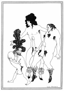 Illustrations to Lysistrata- Aubrey Beardsley