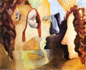 Yvonne and Magdeleine Torn in Tatters- Marcel Duchamp