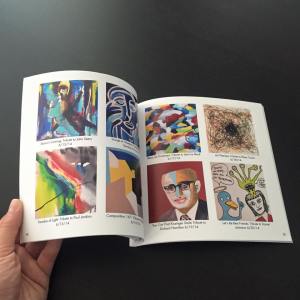 The paper is glossy and much nicer than I thought it would be!